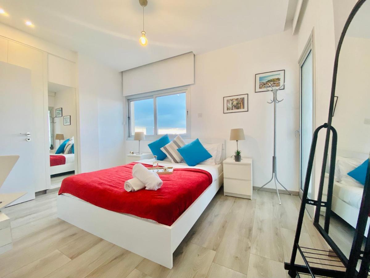 拉纳卡Panoramic Seaside Getaway, 2-Br Penthouse公寓 外观 照片